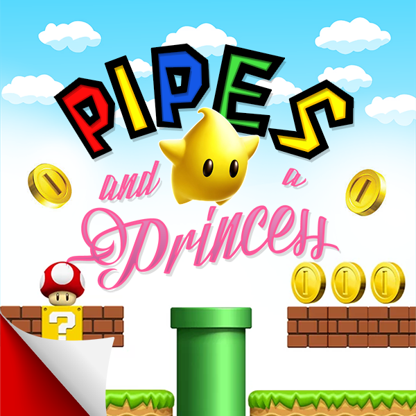 Pipes and a Princess game art.